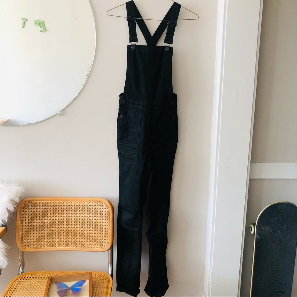 madewell | black overalls 🌚